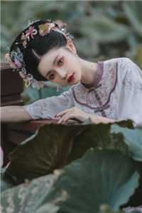 折枝莲，遮却美人腰(赵秋芷顾寒迟)